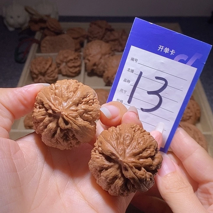 ****天文玩核桃把件霸王龙色差特价