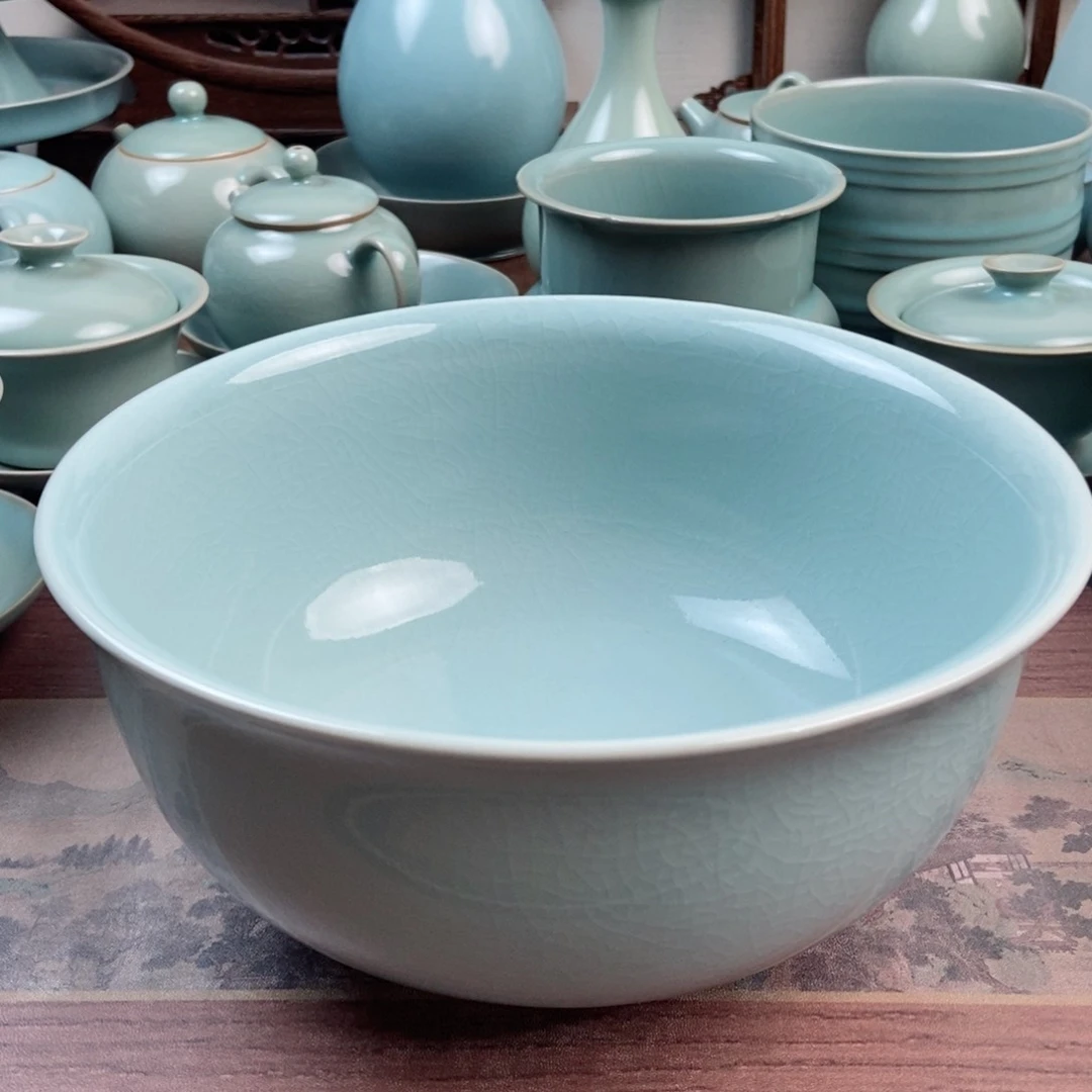 摆件原产地原矿汝瓷～茶器