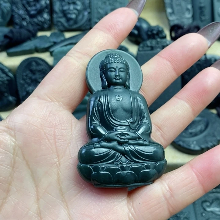 和田玉（青玉）颈饰未镶嵌