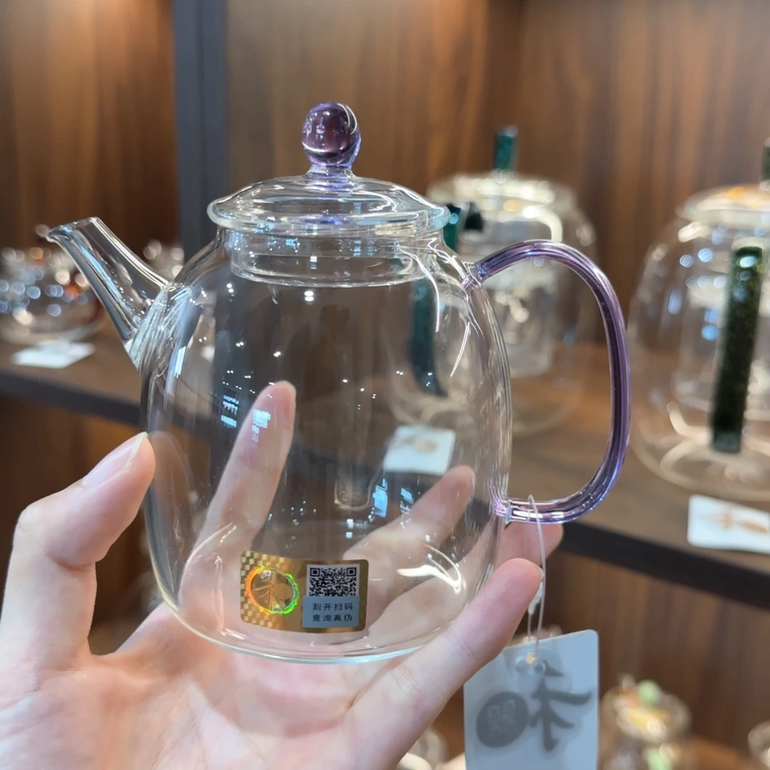 禾器宴臣壶浅紫色。。