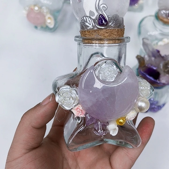 她***。摆件未镶嵌紫晶水晶