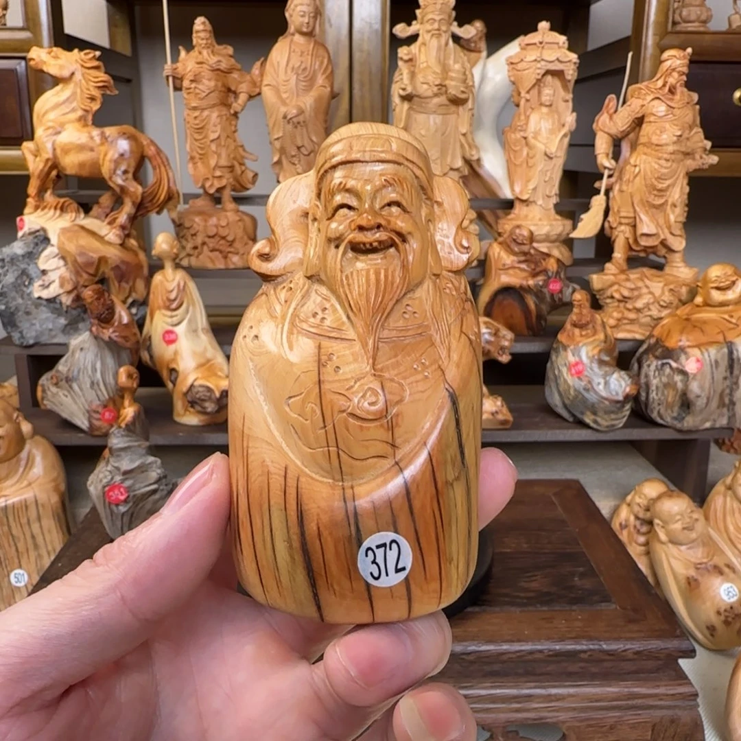 崖柏小木匠艺雕一物一拍