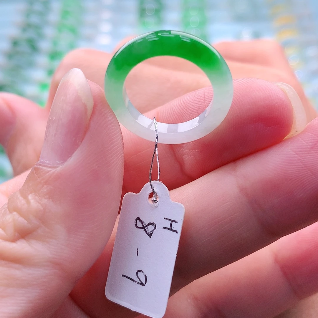 未镶嵌戒指翡翠A货缅甸翡翠