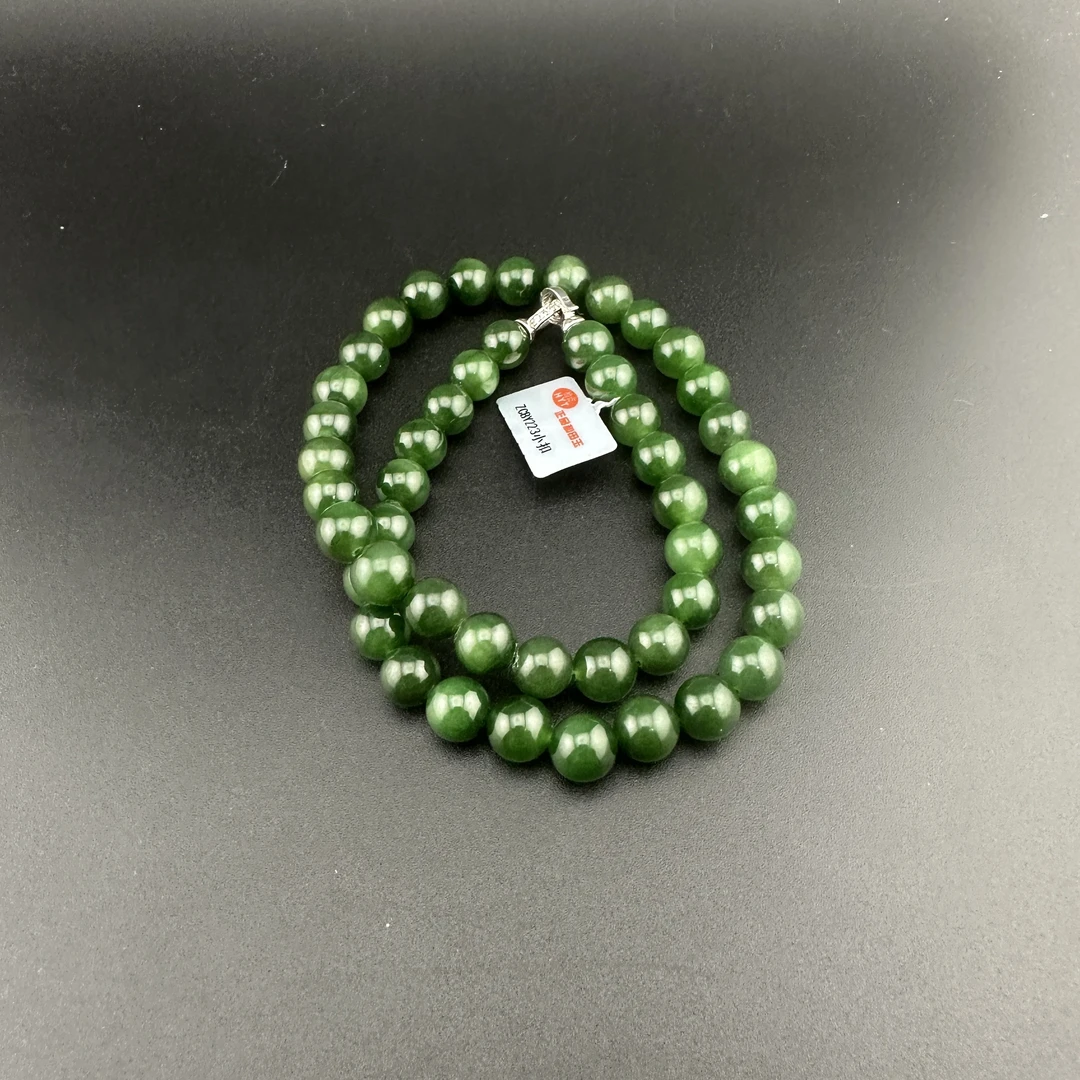 BYDQFYBJ标1066 北玉精选 和田玉项链 多样性发货