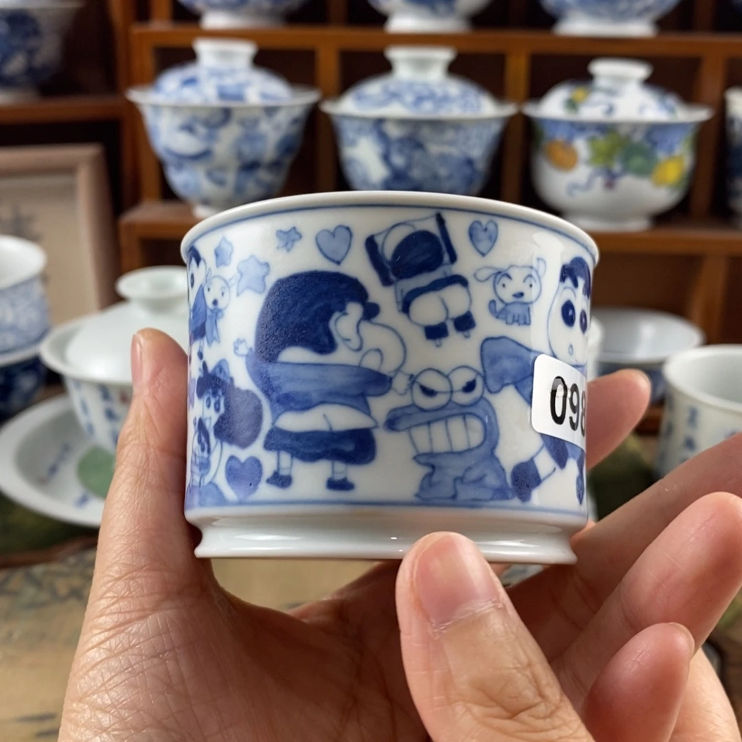 瓷片景德镇陶瓷手绘茶器098