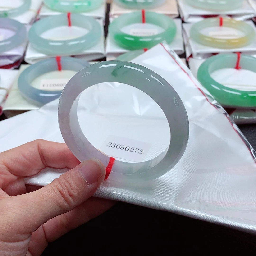 翡翠手镯未镶嵌天然A货翡翠手镯