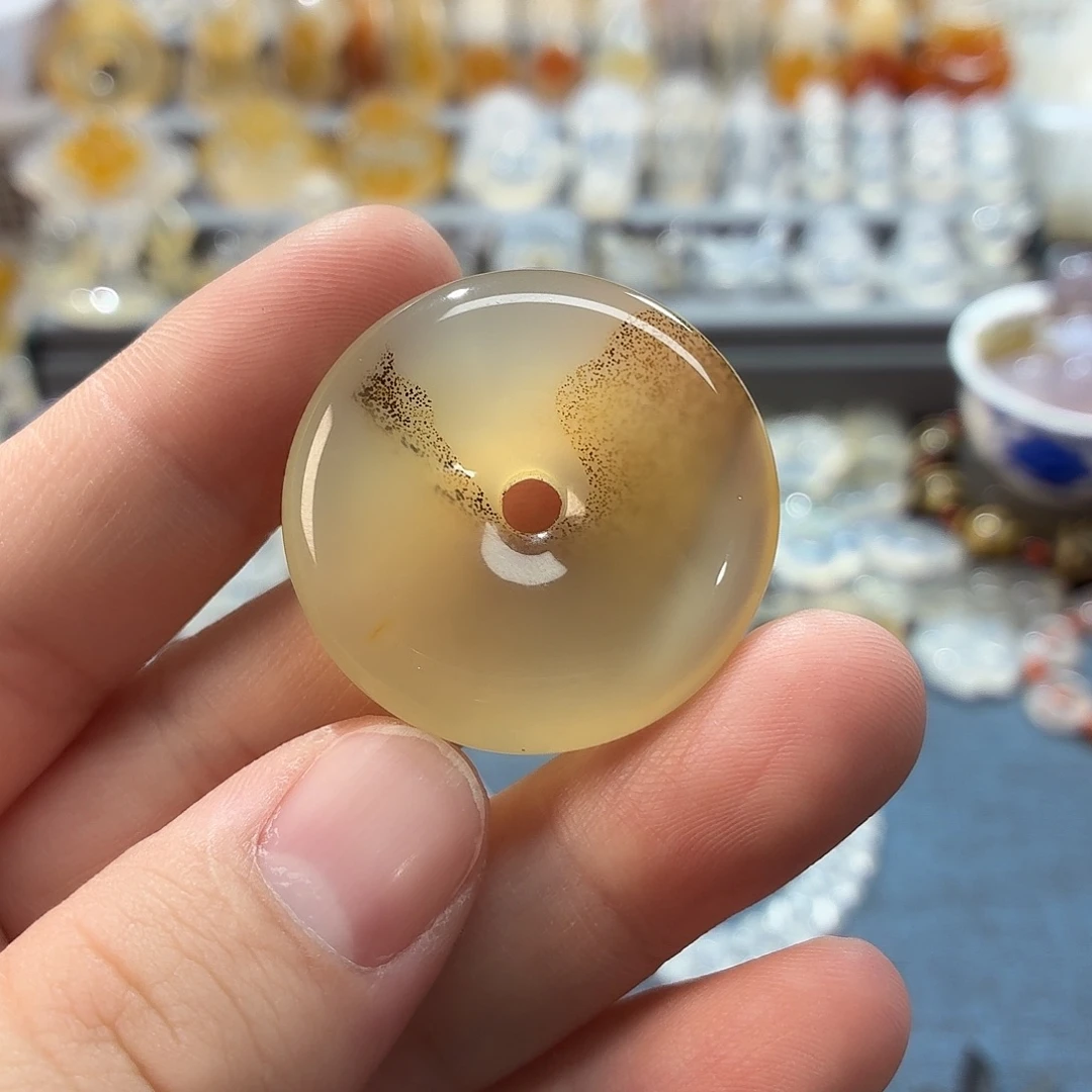 玛瑙/玉髓未镶嵌吊坠(不含链)