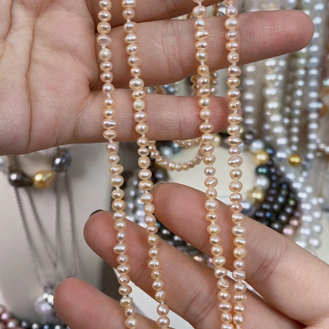 淡水珍珠项链未镶嵌