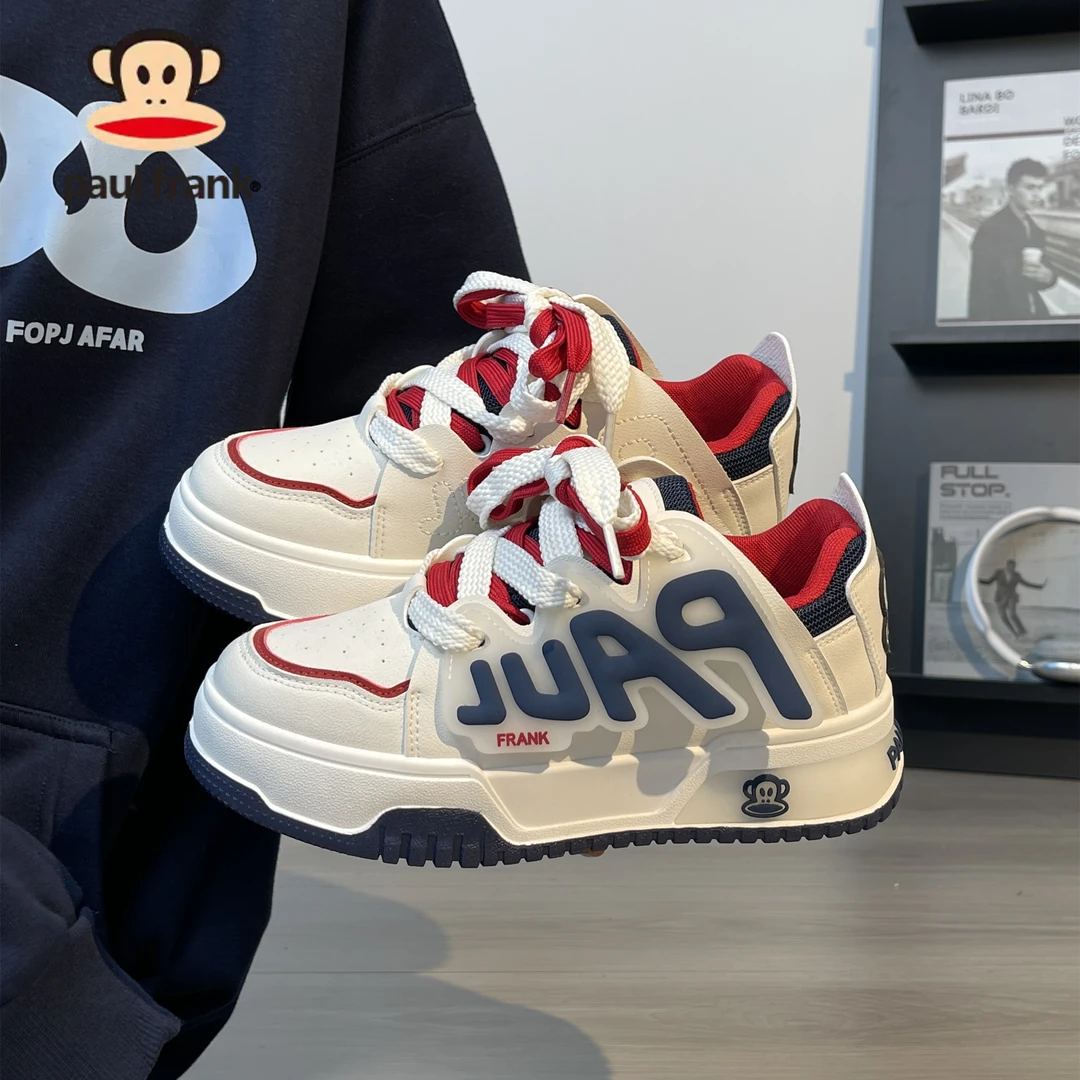 大嘴猴蛇年限定板鞋2025夏季面包鞋男女运动时尚潮鞋休闲百搭厚底