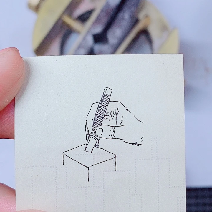 老挝石莎****a来料手工篆刻