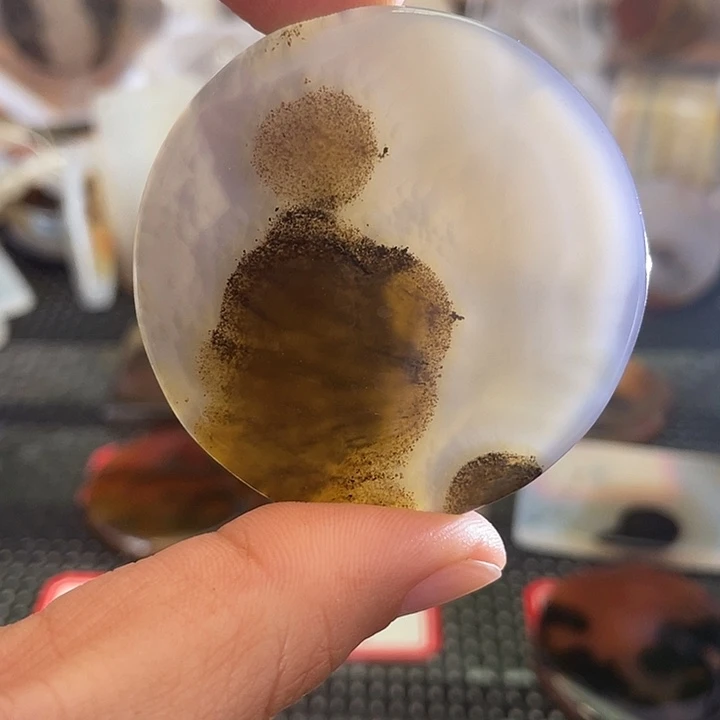 玛瑙/玉髓合金颈饰