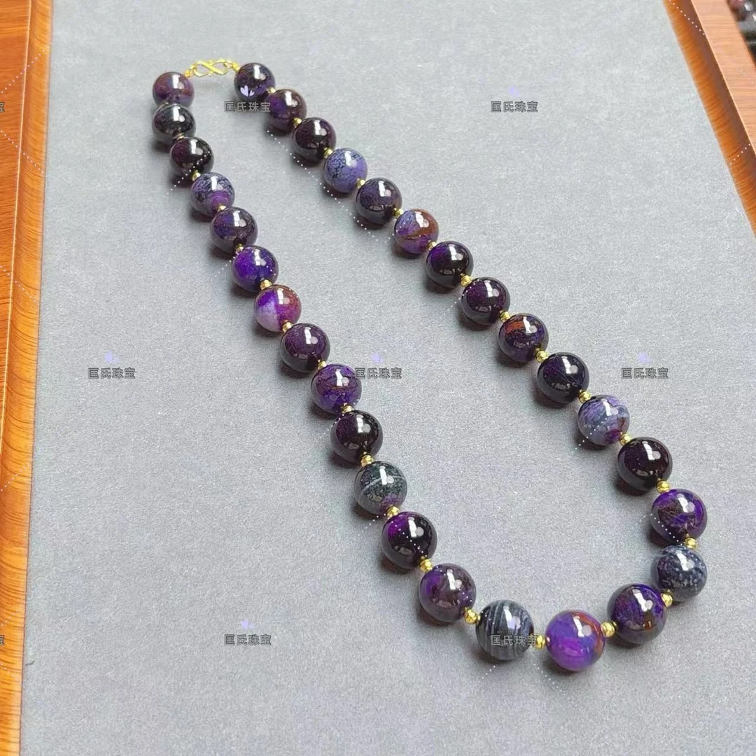 匡氏甄选 18K金高货舒俱来老油项链12mm  Z-HL-A2494（多样性发一）