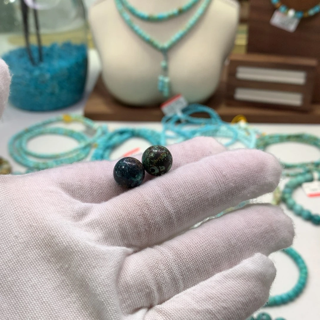 东***哥绿松石未镶嵌配饰