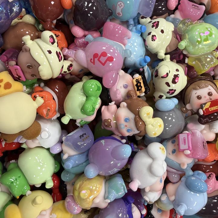 迷你萌粒潮玩手办