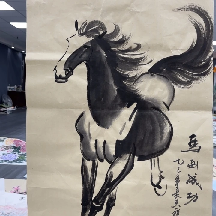 字画等艺术作品在国内外展览