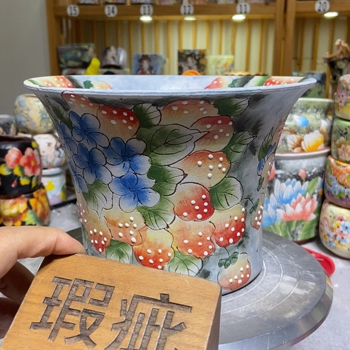 景德镇艺术手绘作品