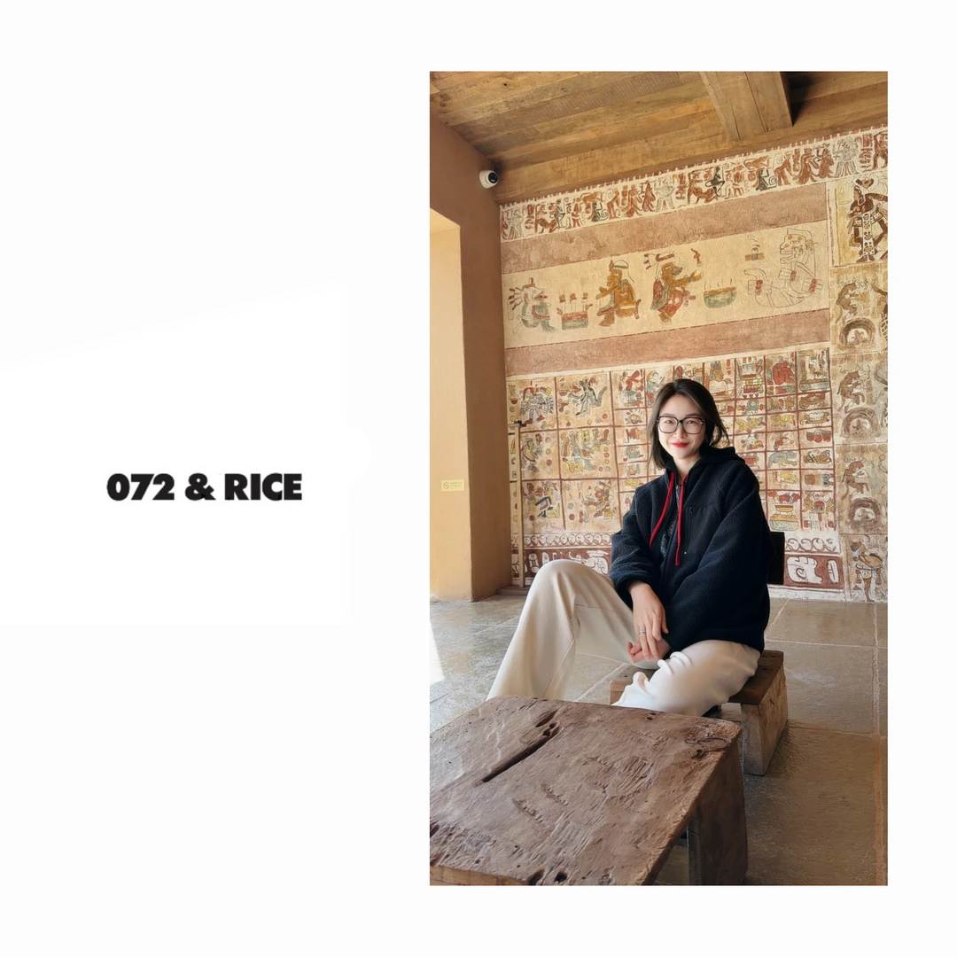 072 & RICE【融雪】秋季休闲圆领拉链长袖外套 A-32QX379