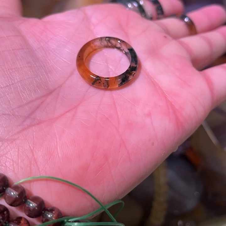 风***河玛瑙/玉髓未镶嵌手链