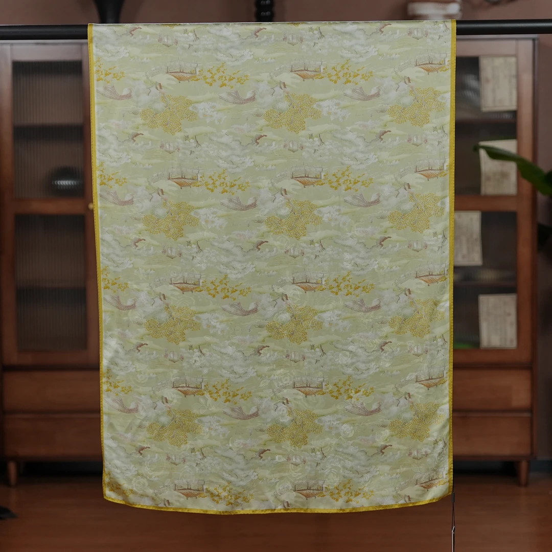 【A50-102轻语】180*70时尚丝巾百搭女士夏季双面日常大方提花