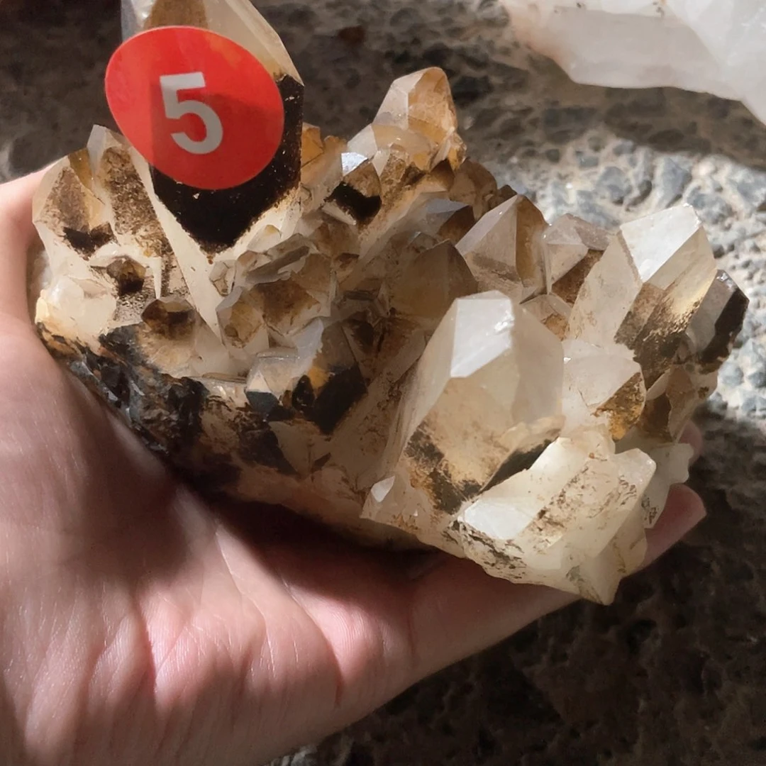 晶簇未镶嵌水晶?***?天然水晶晶簇TT5