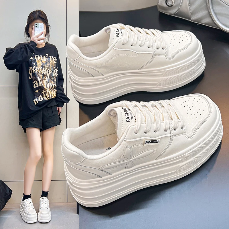 春秋百搭春季学生厚底ins韩版秋季网红夏季真皮网红夏季真皮网红