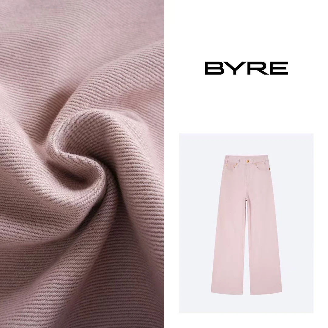 LM173 粉牛3.0直筒牛仔裤【机洗不可漂】