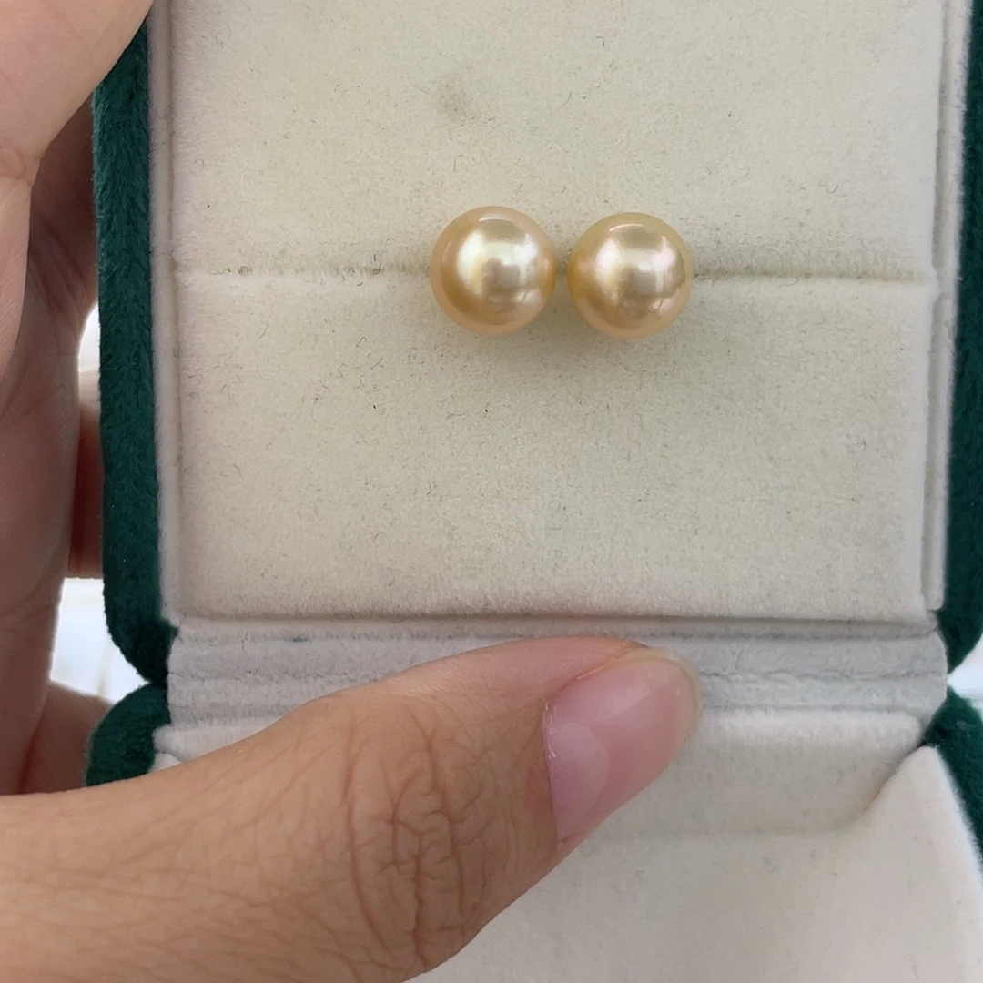 未镶嵌耳饰海水珍珠