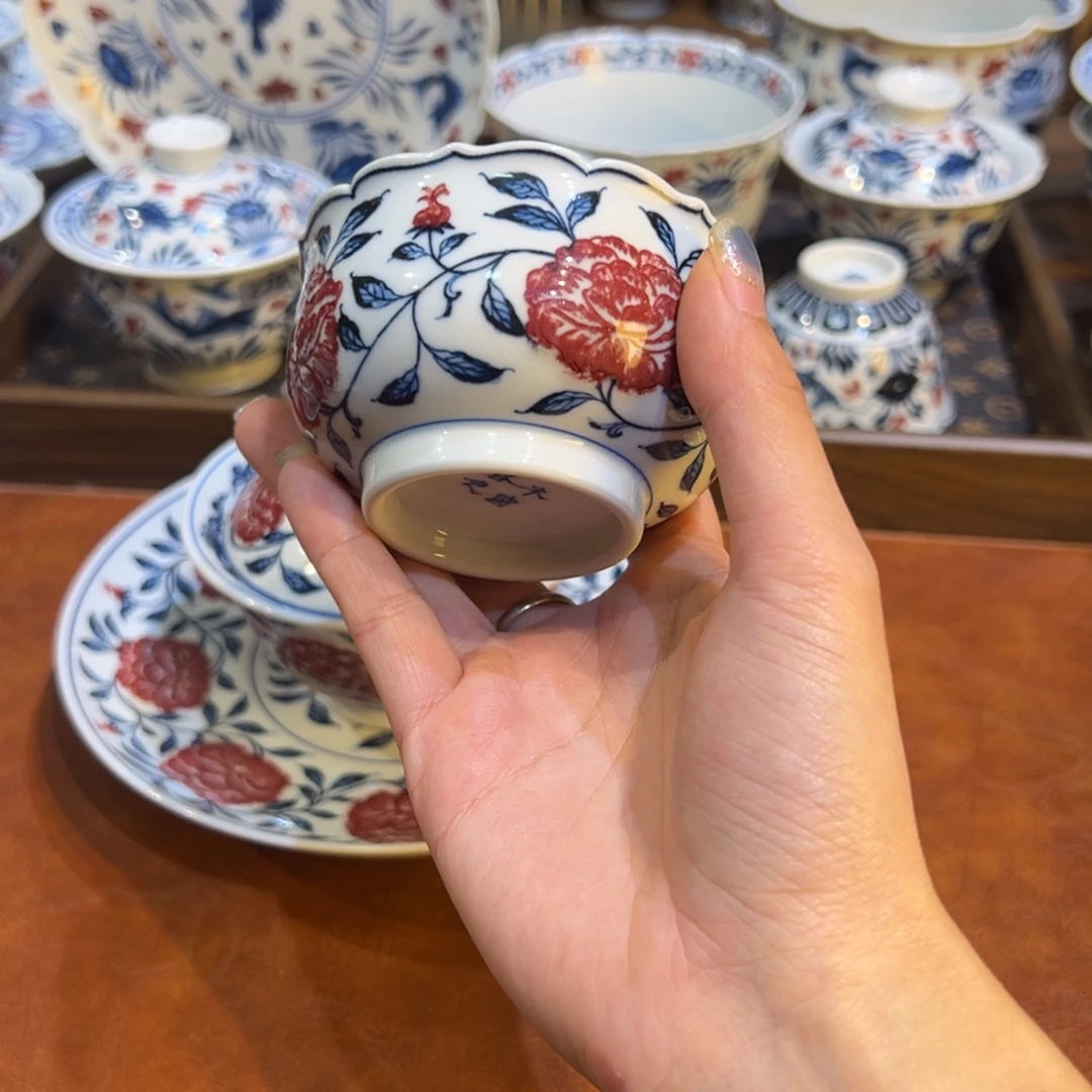 摆件陶瓷景德镇陶瓷茶器百宝箱