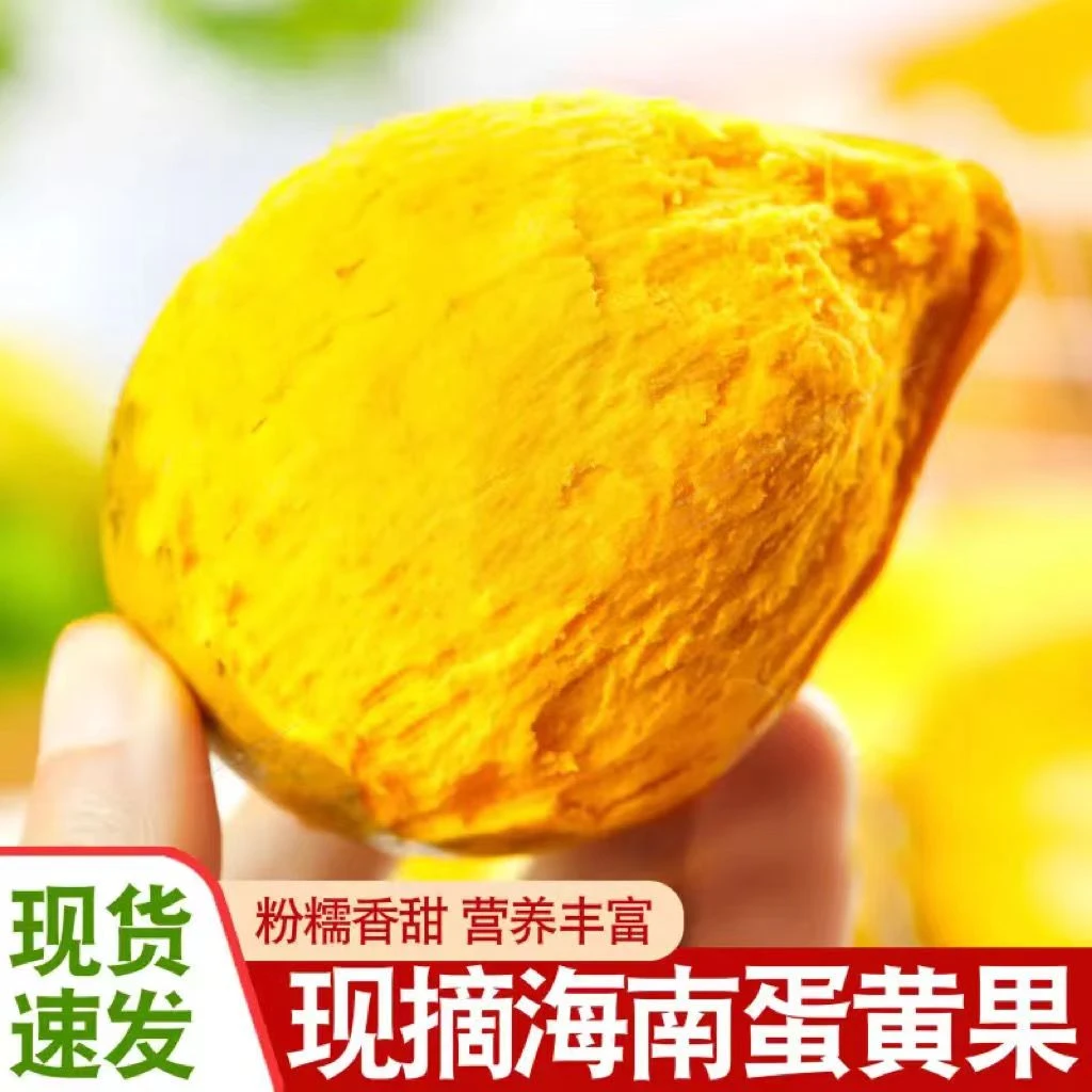 京东顺丰空运包邮海南鸡蛋果蛋黄果5斤香浓新鲜营养香甜饱满产地