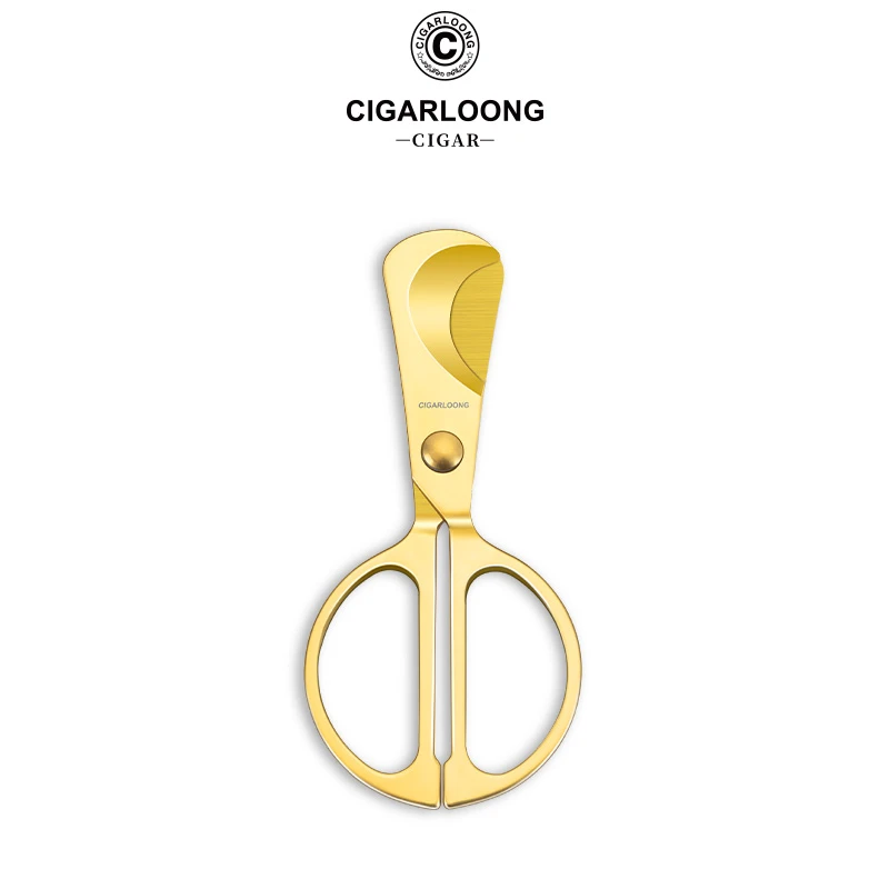 茄龙雪茄刀经典美学手握式不锈钢锋利刀刃顺滑手感雪茄剪CE-25D1