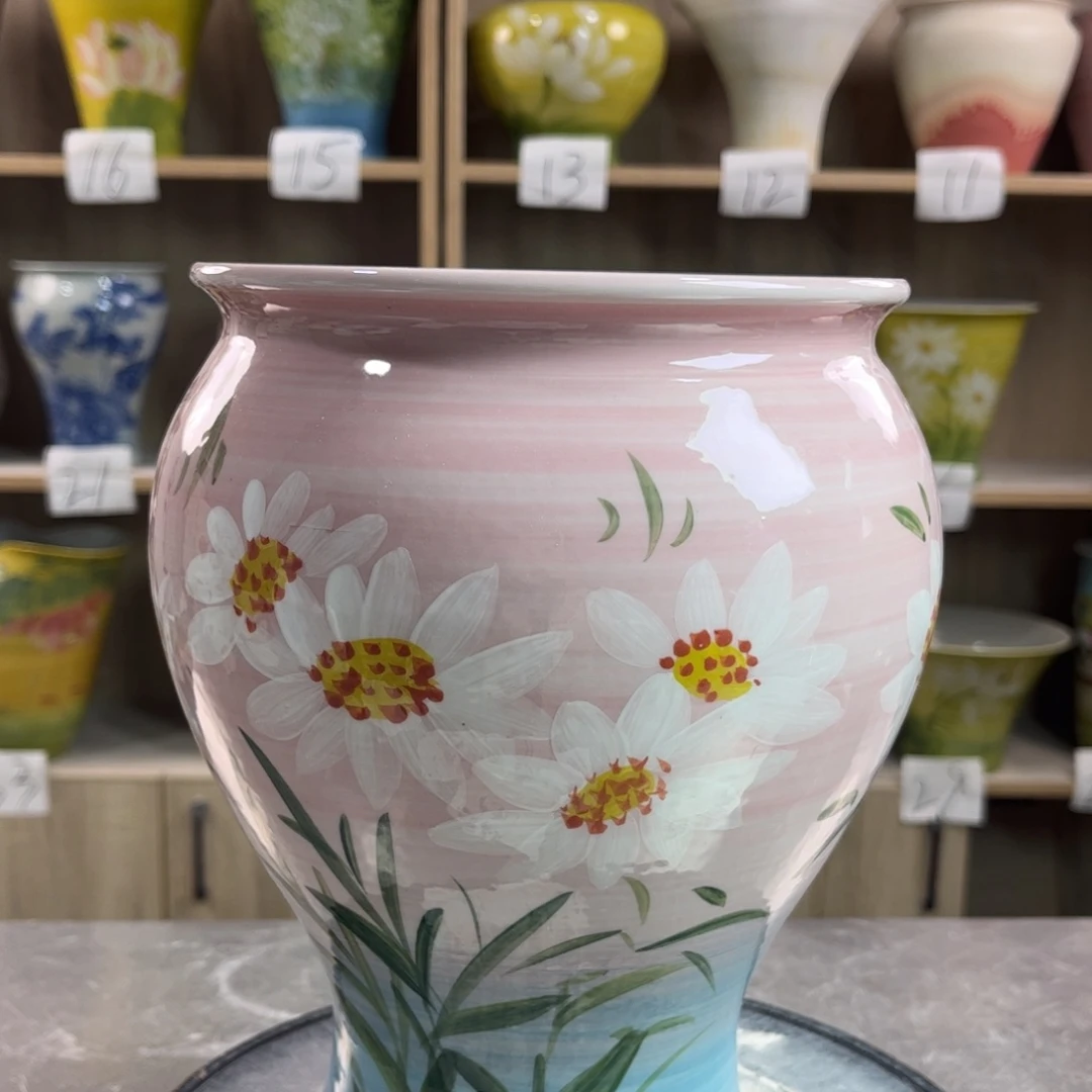 景德镇陶瓷花盆花盆