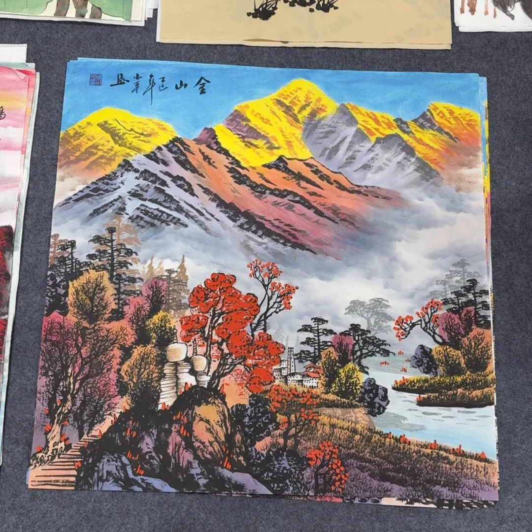 国画68×68画画画画