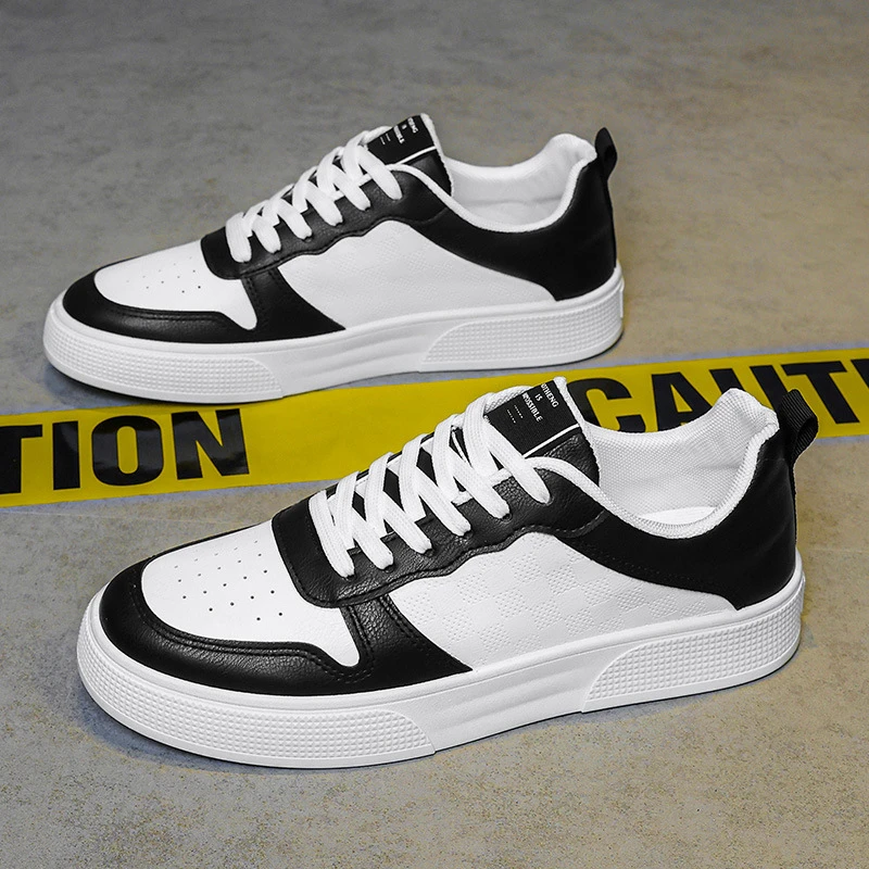鞋子男款2025新款男鞋爆款透气小白鞋潮流百搭运动休闲鞋低帮板鞋