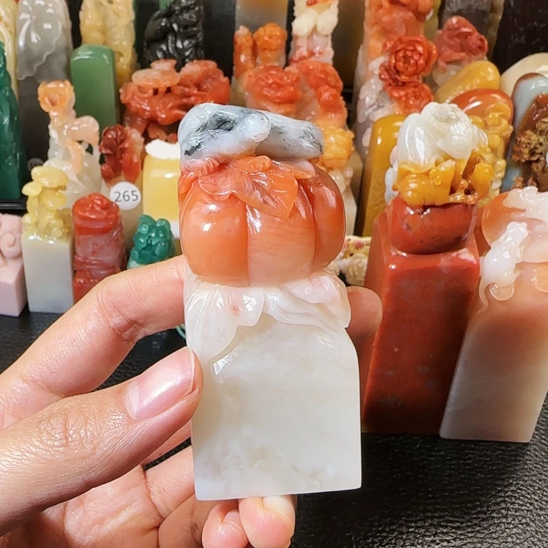 【闪购商品】寿山石印石陈*鸣寿山石印章