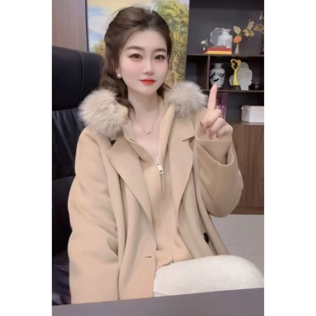 『都市暖冬H』时尚气质百搭大衣089