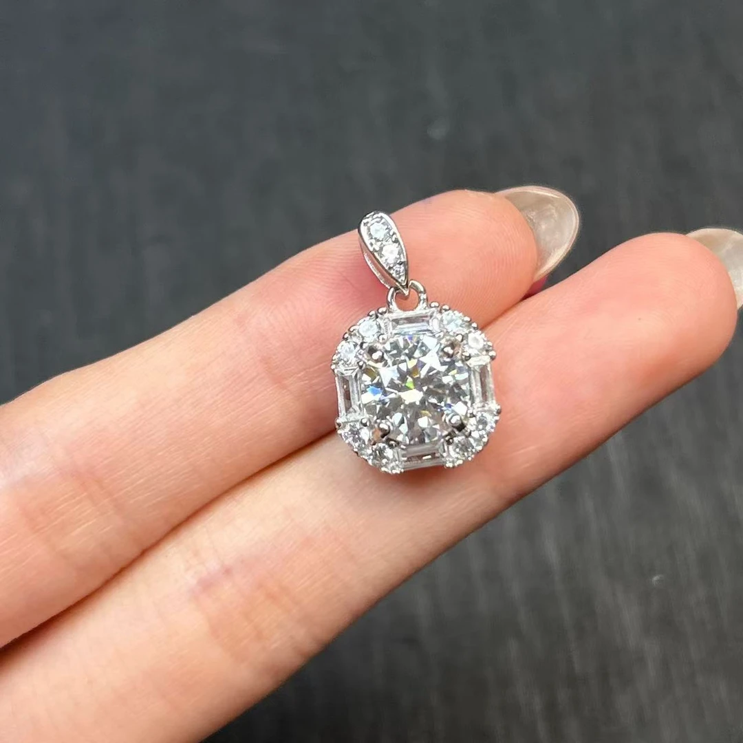 阿鲁沙-矿区高订气质925镀金女神吊坠配链552