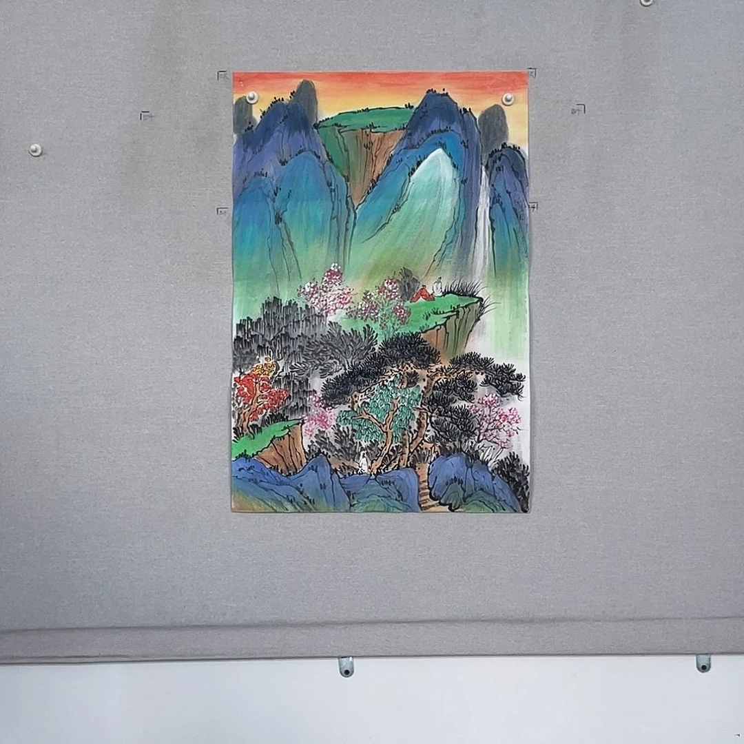 国画山水画作品欣赏2