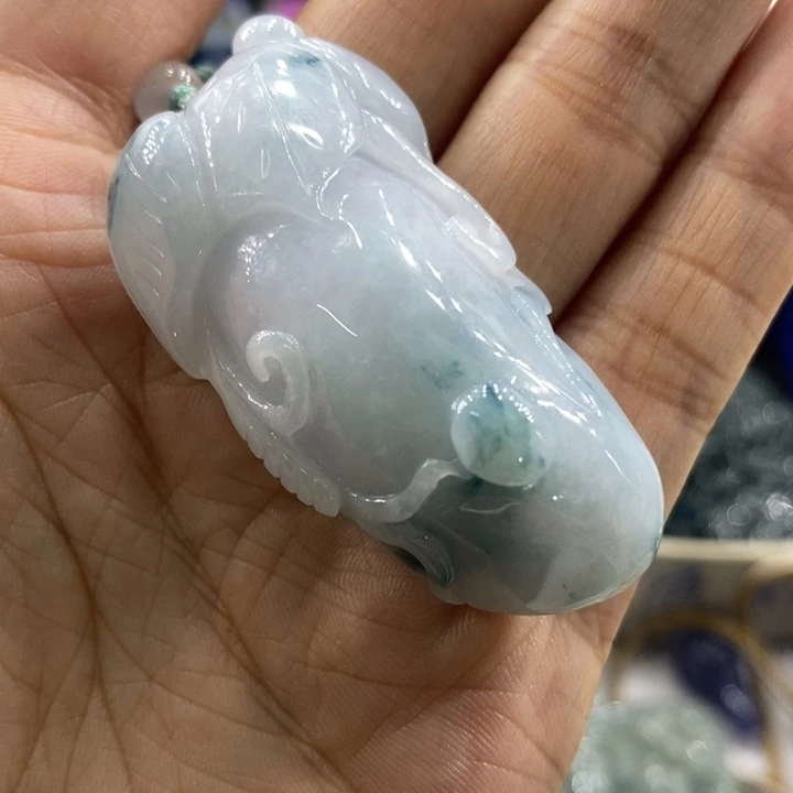 正***正翡翠未镶嵌吊坠(不含链)2598