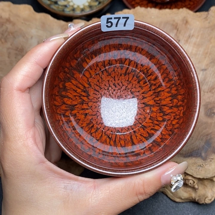 茶盏建窑建盏主人杯577