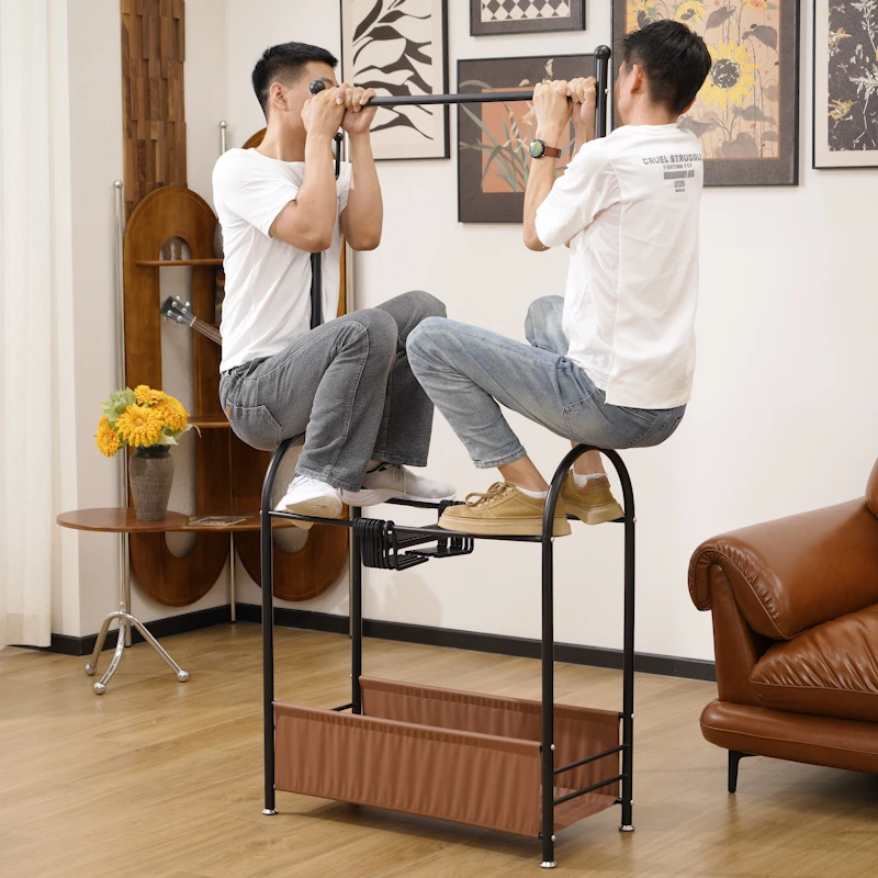 挂衣架落地卧室家用可移动衣服收纳架室内轻奢晾衣架多功能衣帽架