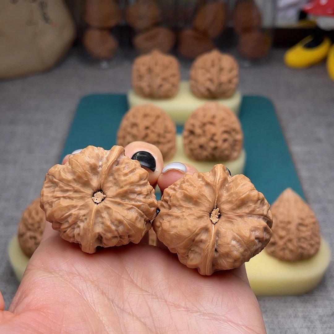 吊坠文玩核桃40肚子蛤蟆头全品