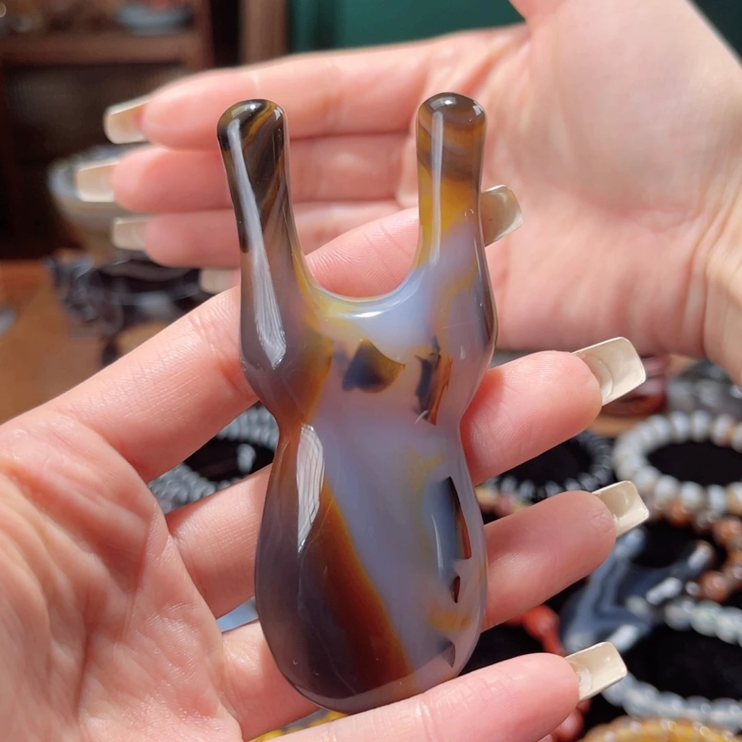 玛瑙/玉髓玛瑙小件未镶嵌1**y