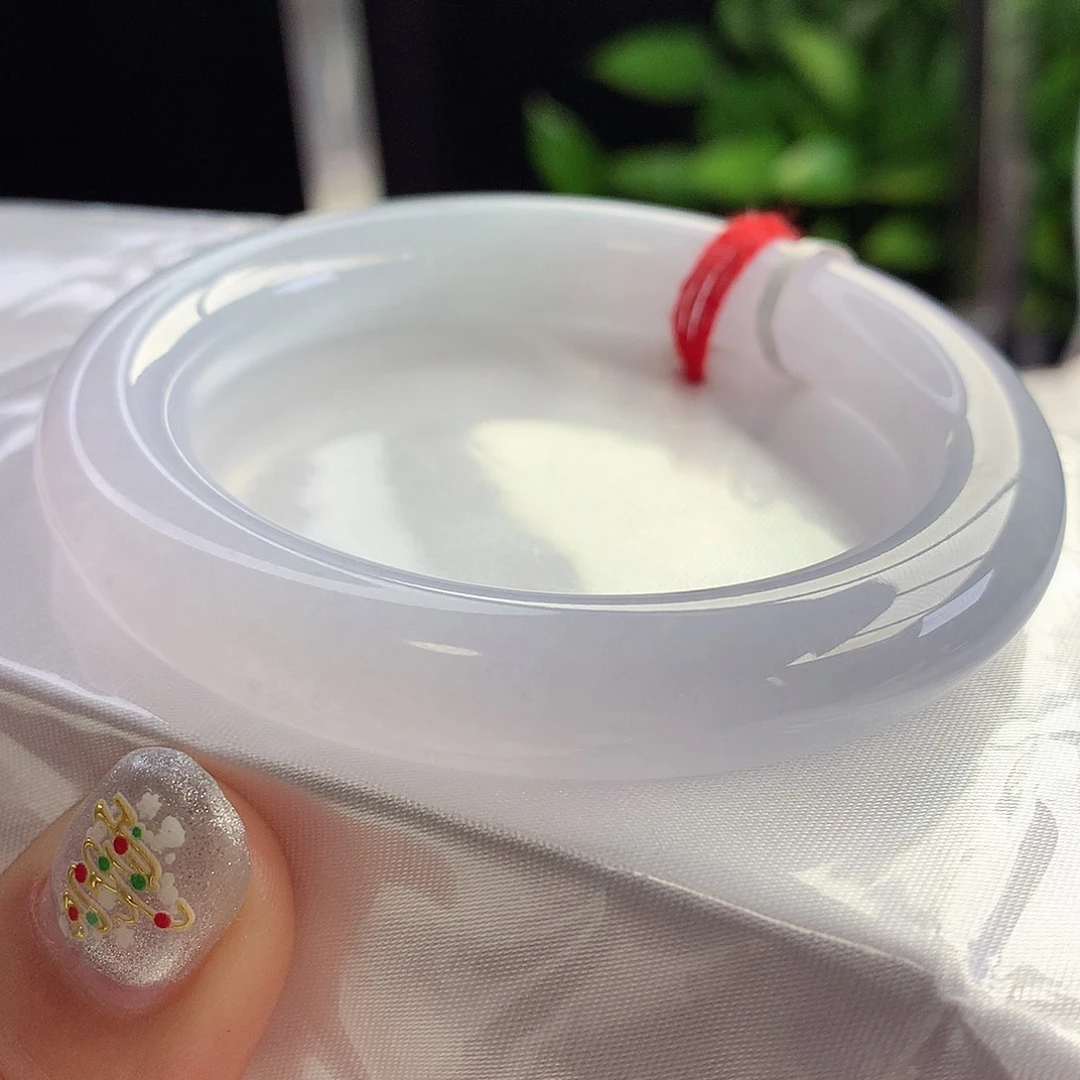 未镶嵌手镯翡翠55-56胖圆广寒宫宫主至纯至净6号