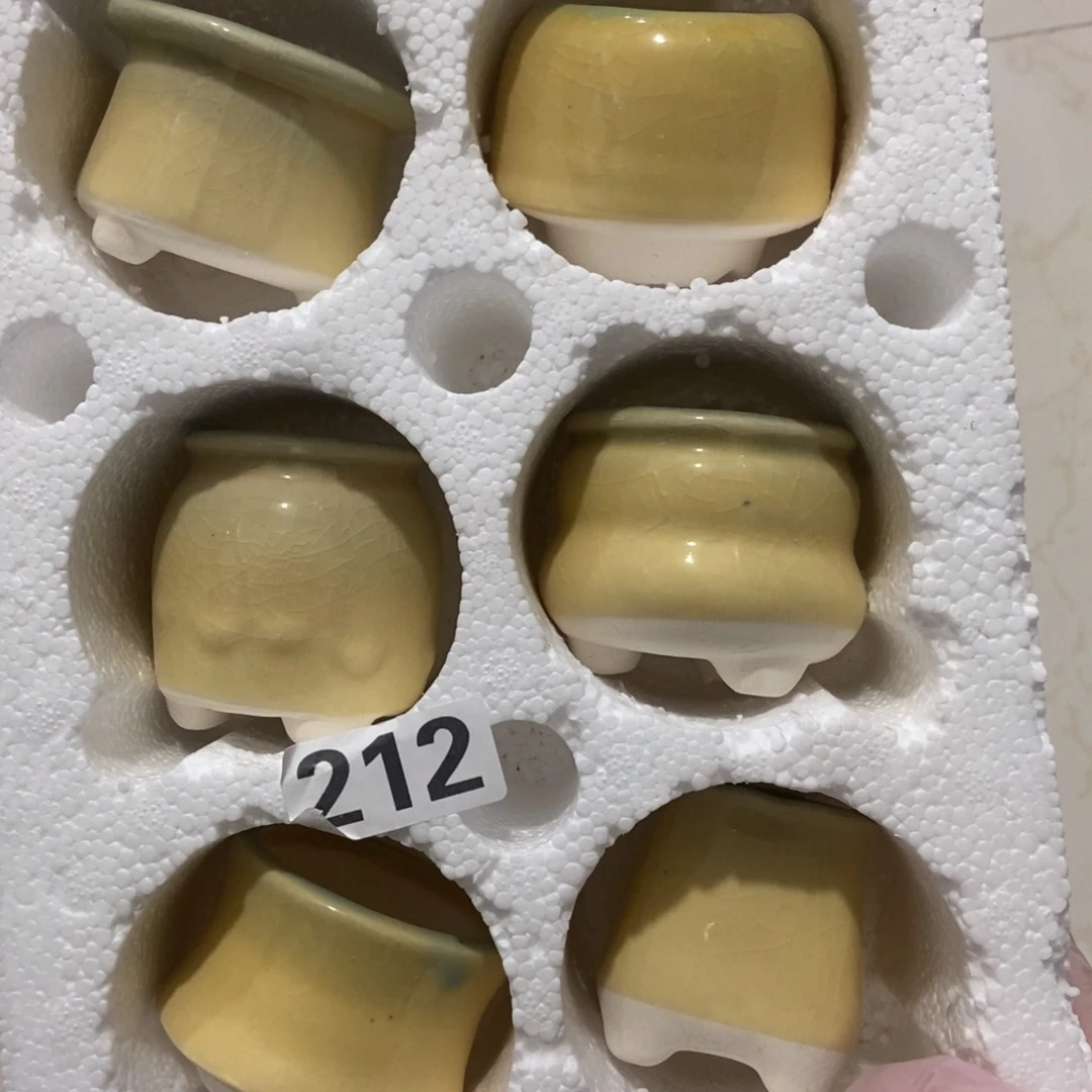 红陶高温陶瓷花盆