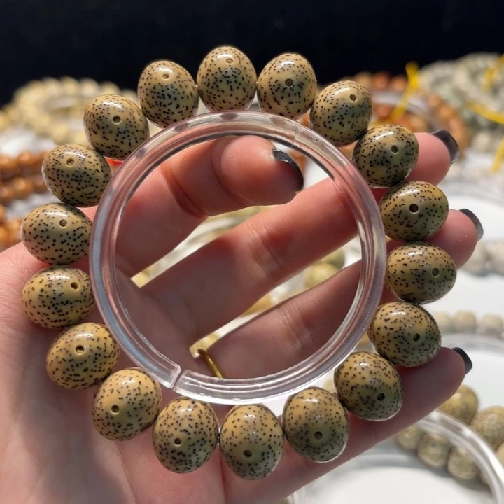 手串星月菩提1513正月苹果珠单圈原生态