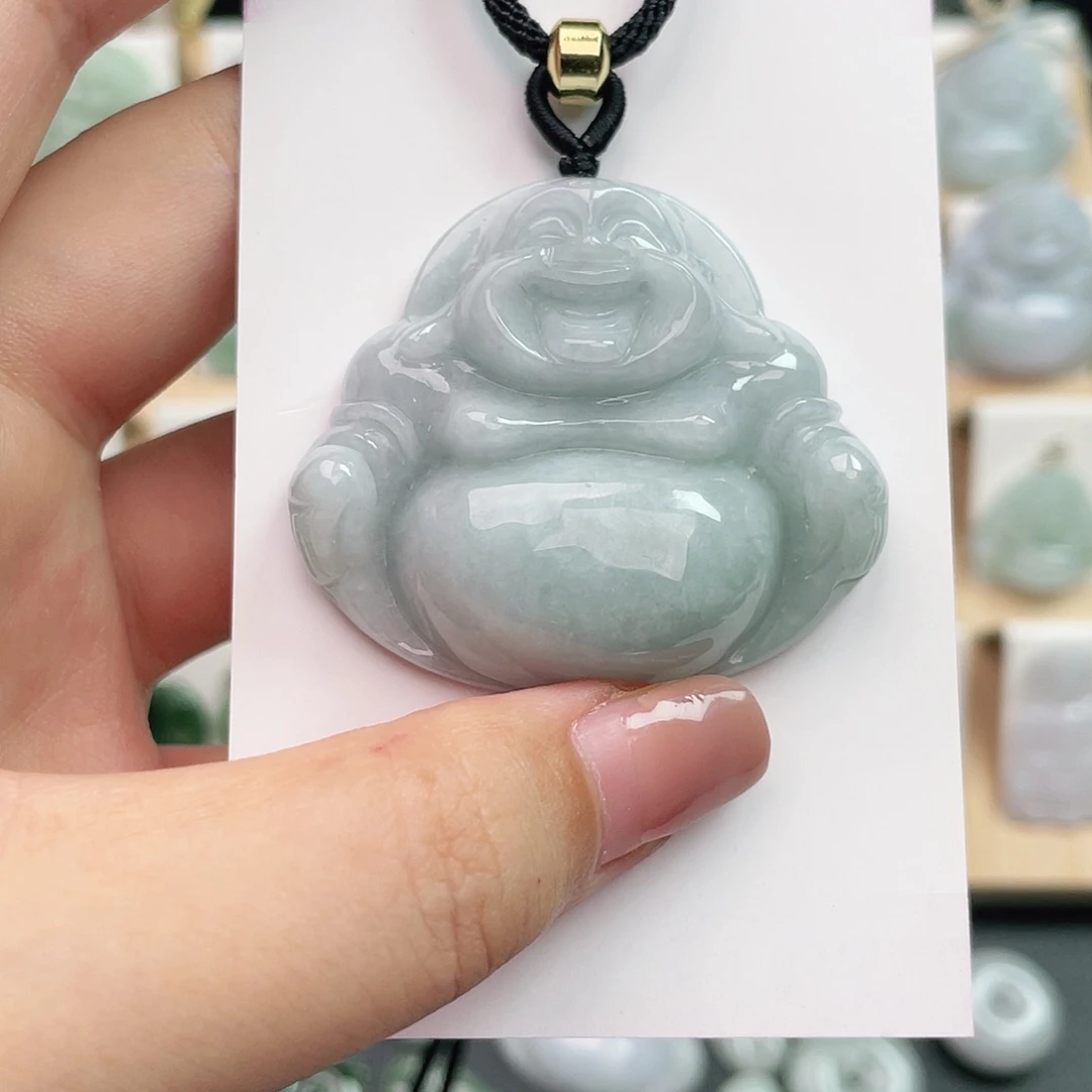 颈饰未镶嵌翡翠佛公