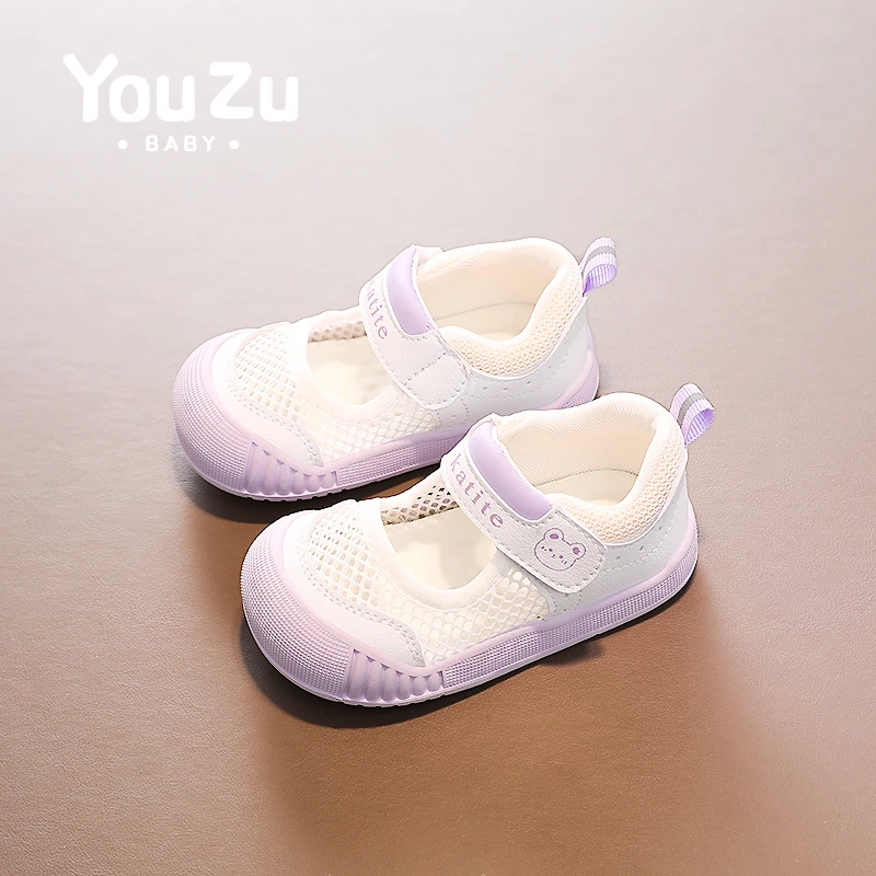 韩版婴儿网鞋百搭软底防滑透气新款春夏1一3岁宝宝男女小童学步鞋