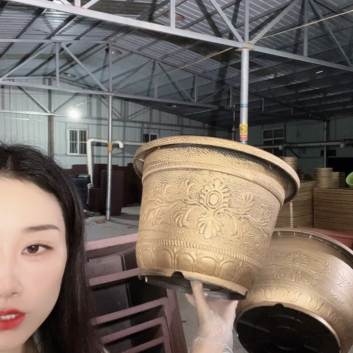 圆形35花盆5个有孔