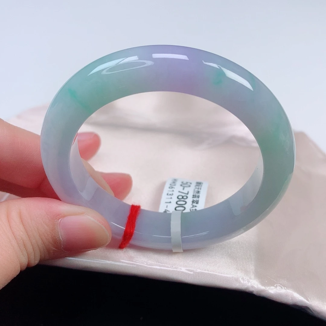 未镶嵌手镯翡翠50正圈