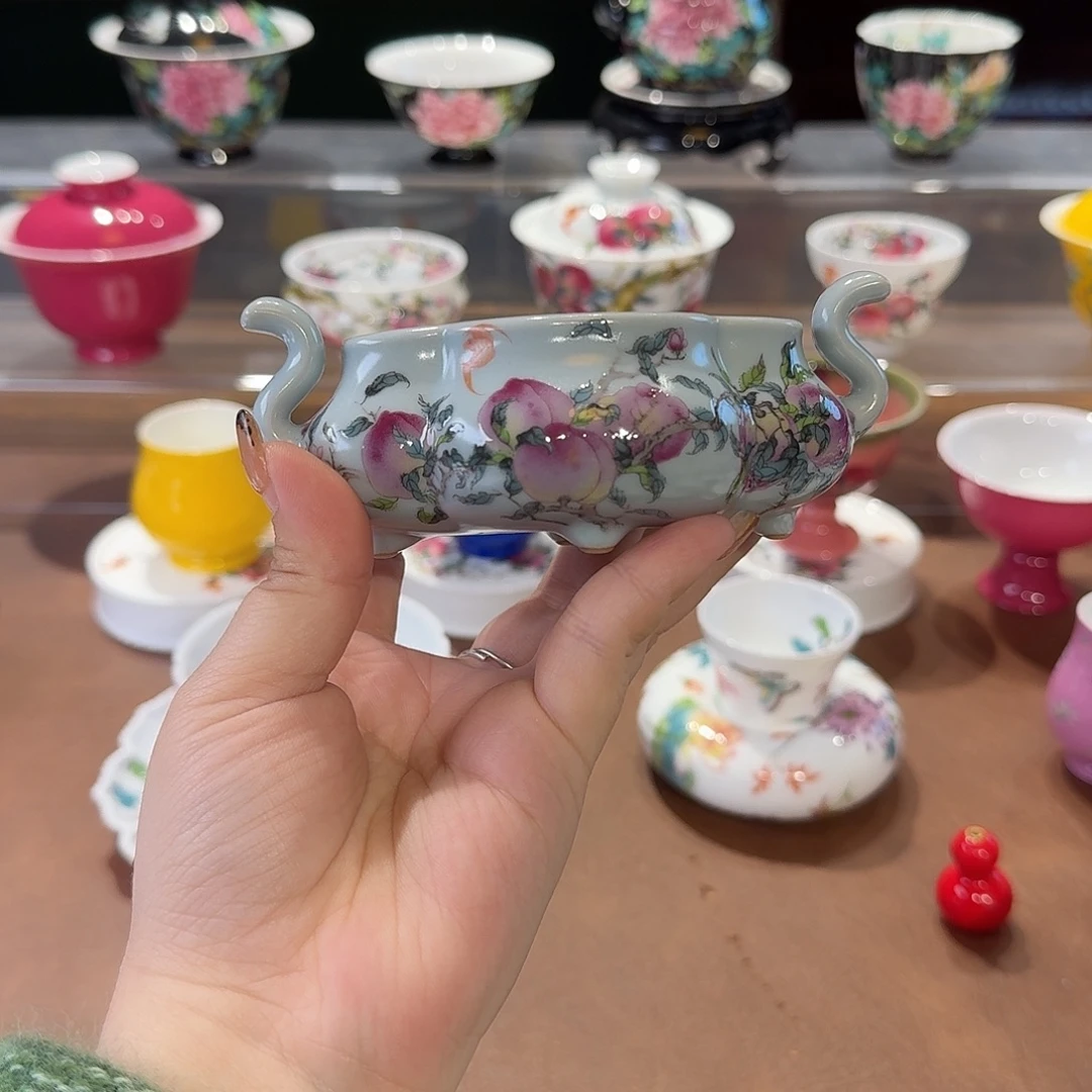 珐琅彩主人杯茶具茶具